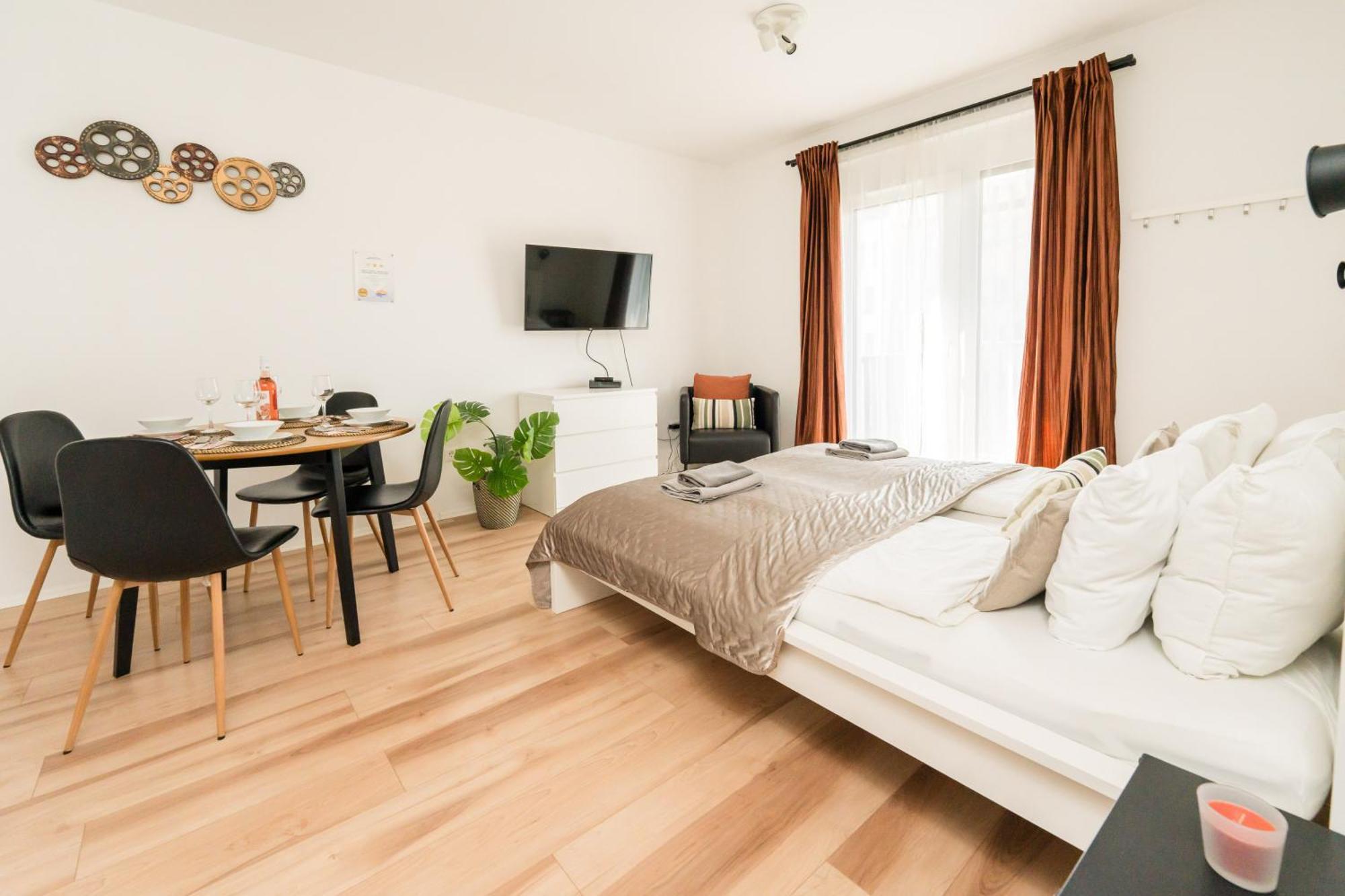 בודפשט Brand New Modern Apartment-2 Rooms-Balcony-Garage מראה חיצוני תמונה