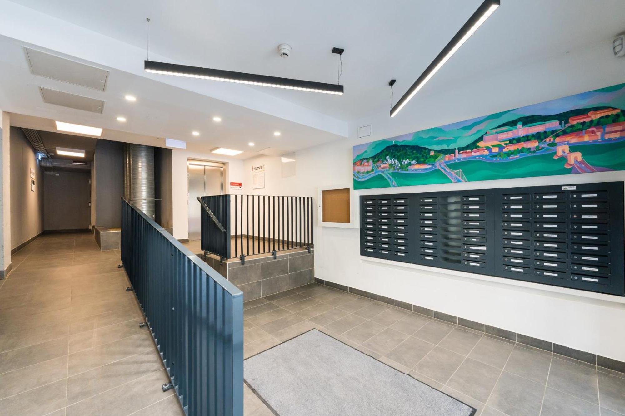 בודפשט Brand New Modern Apartment-2 Rooms-Balcony-Garage מראה חיצוני תמונה