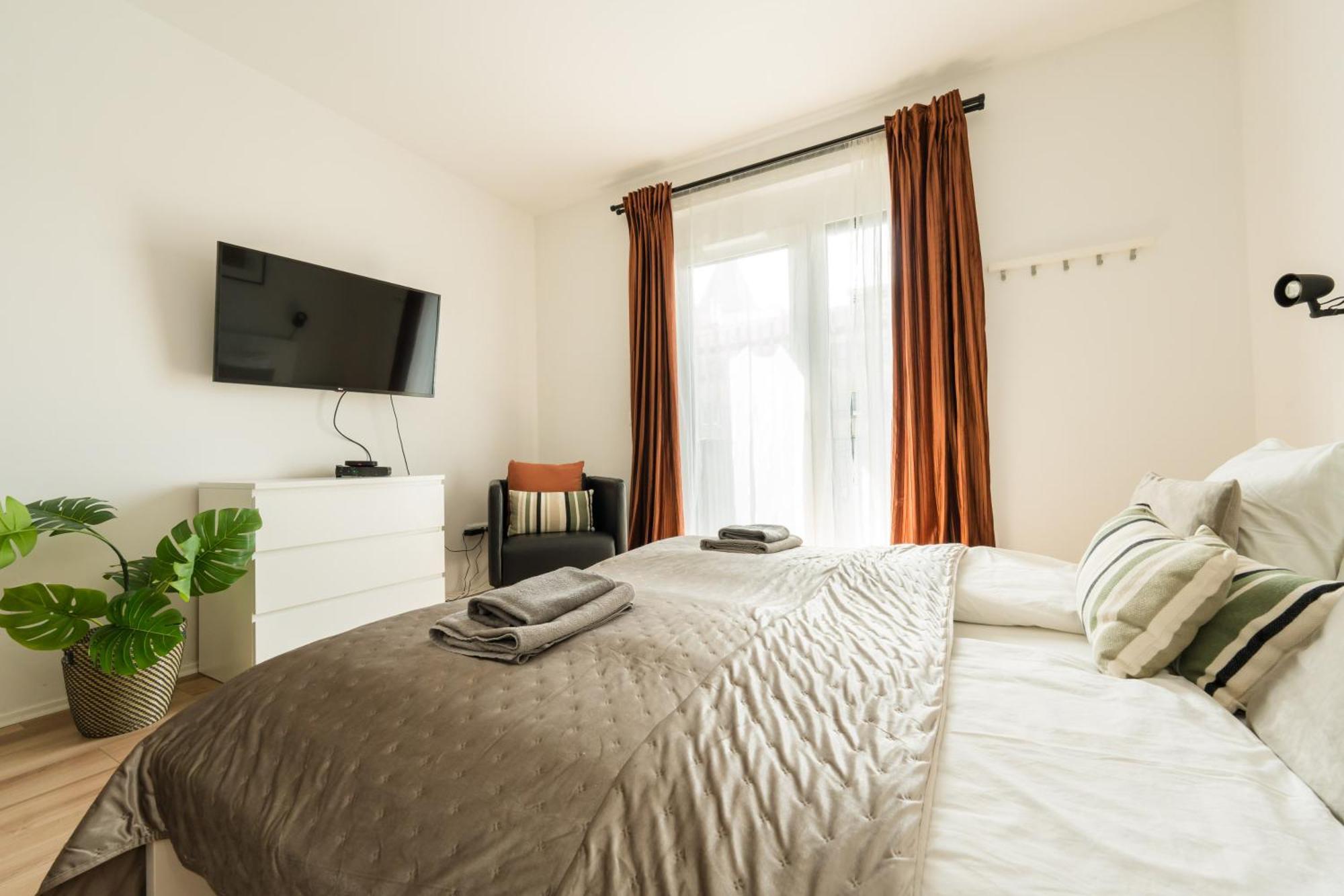 בודפשט Brand New Modern Apartment-2 Rooms-Balcony-Garage מראה חיצוני תמונה