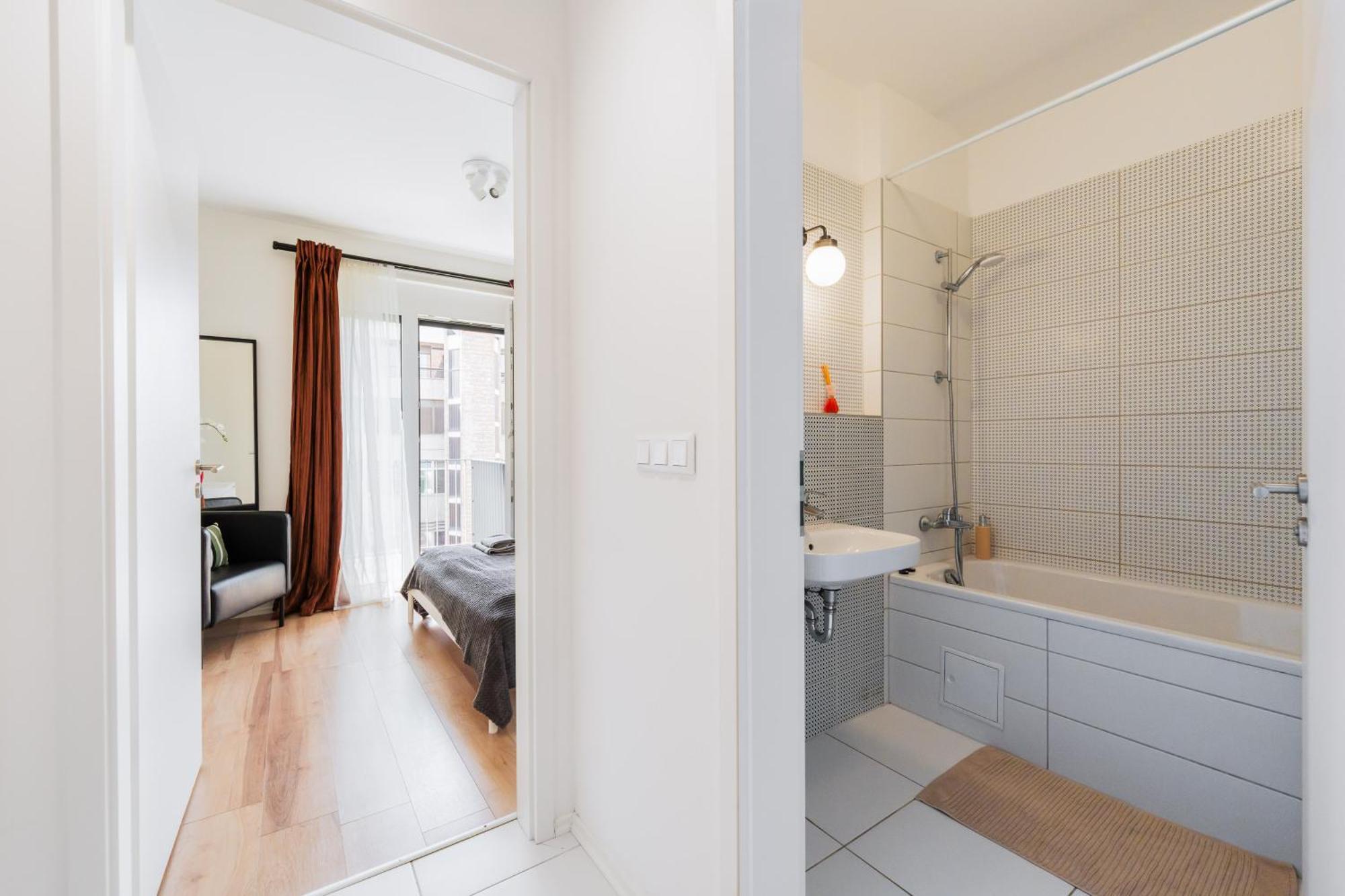 בודפשט Brand New Modern Apartment-2 Rooms-Balcony-Garage מראה חיצוני תמונה